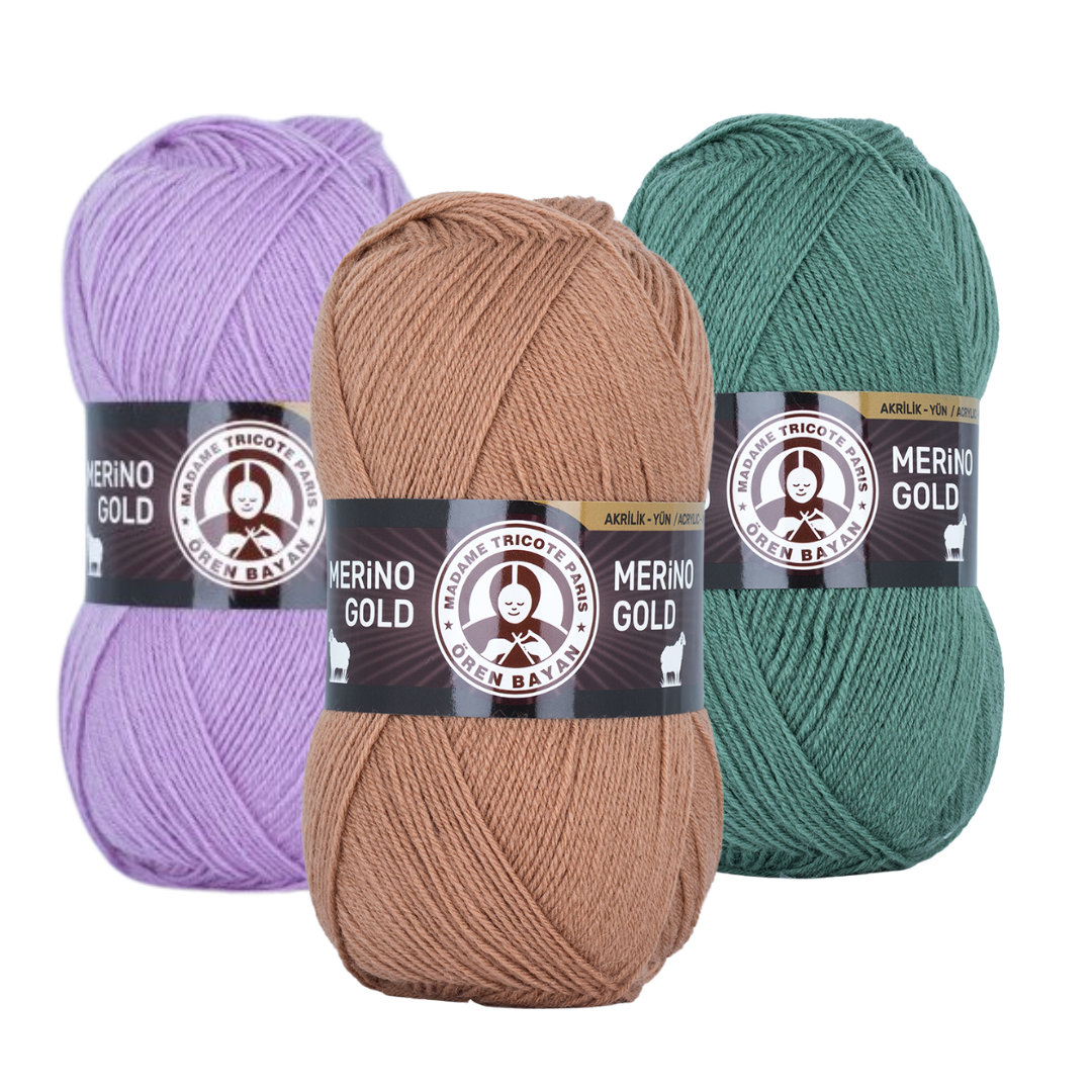Madame Tricot merino gold